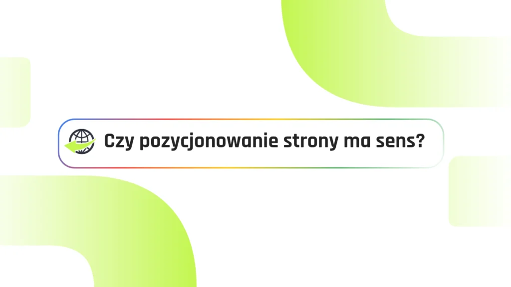 pozycjonowanie stron